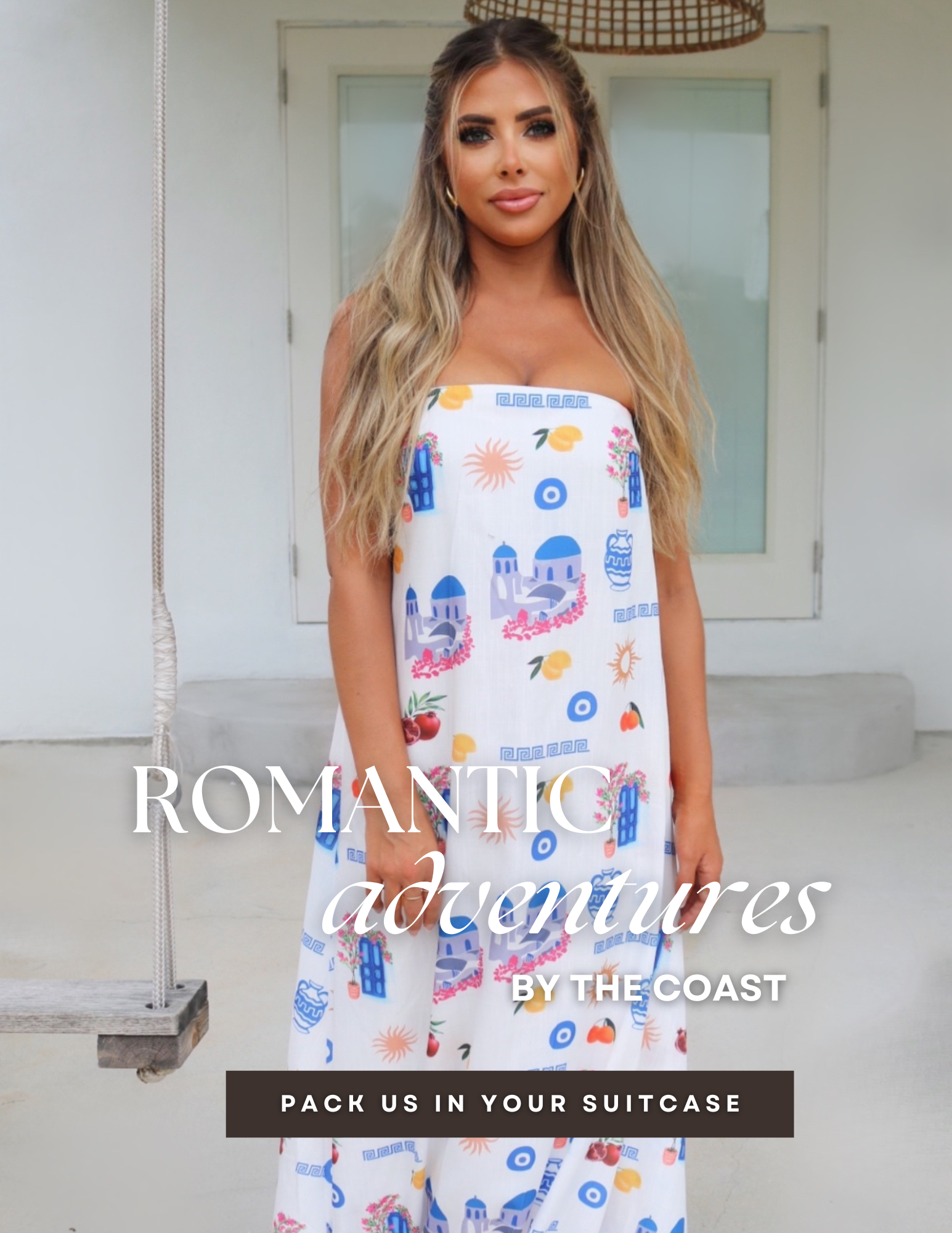 resort and vacation wear, romantic adventures by the coast, pack us in your suitcase