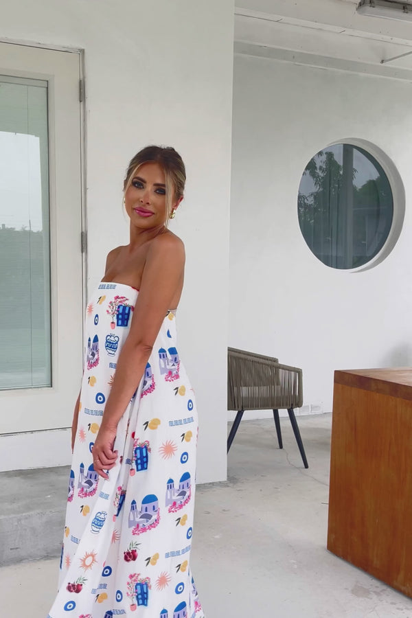 Thalassa Maxi Dress - Grecian Dream