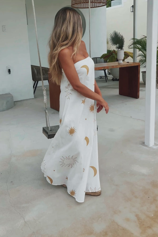 Bahari Maxi Dress - Sun and Moon