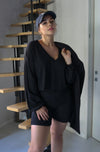 Biker Short Set in Black, Scarlette The Label, an online fashion boutique for women.